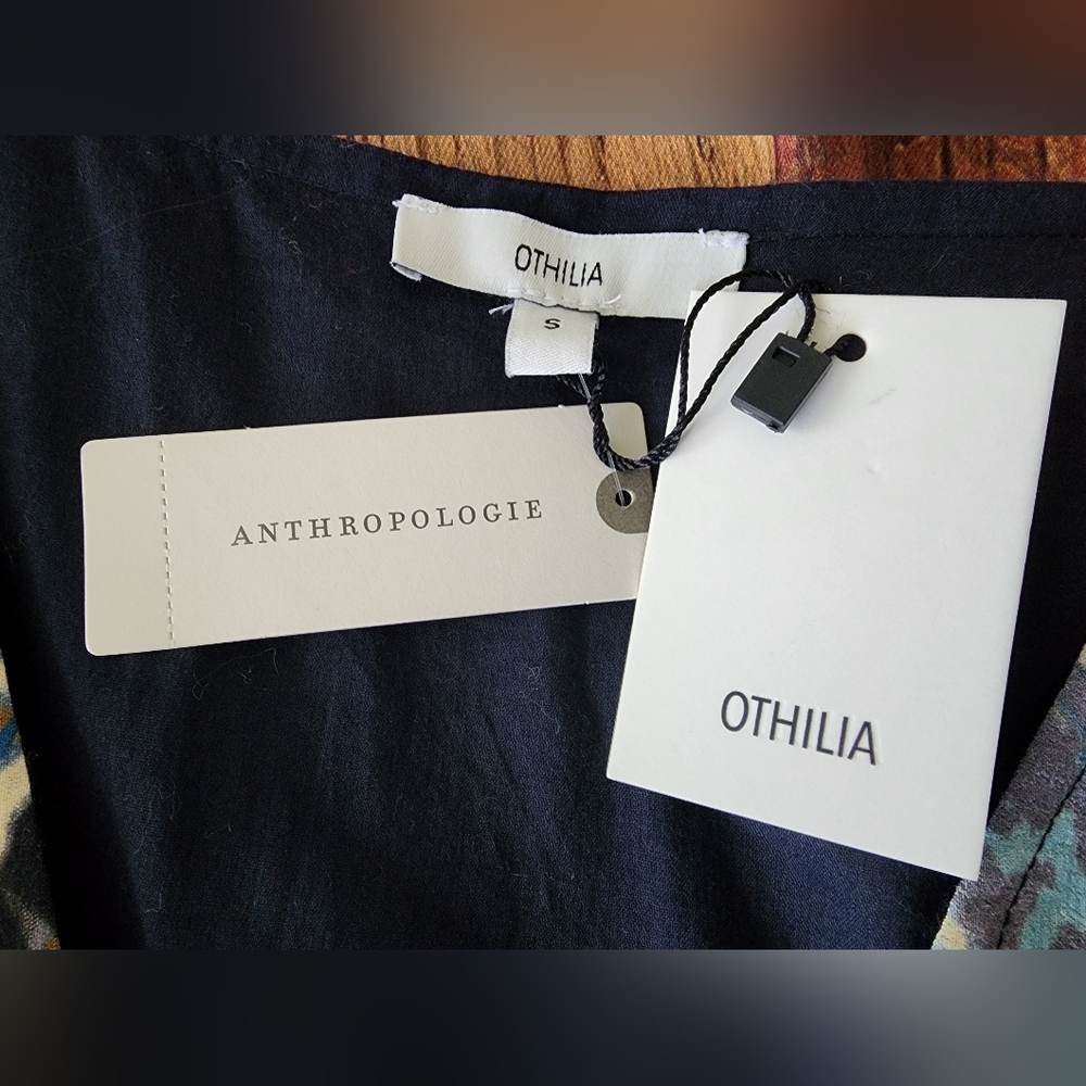 *NWT* Anthropologie | Othilia Arden | Tie-Dye Midi Boho Cotton Dress | Small - Picture 9 of 11